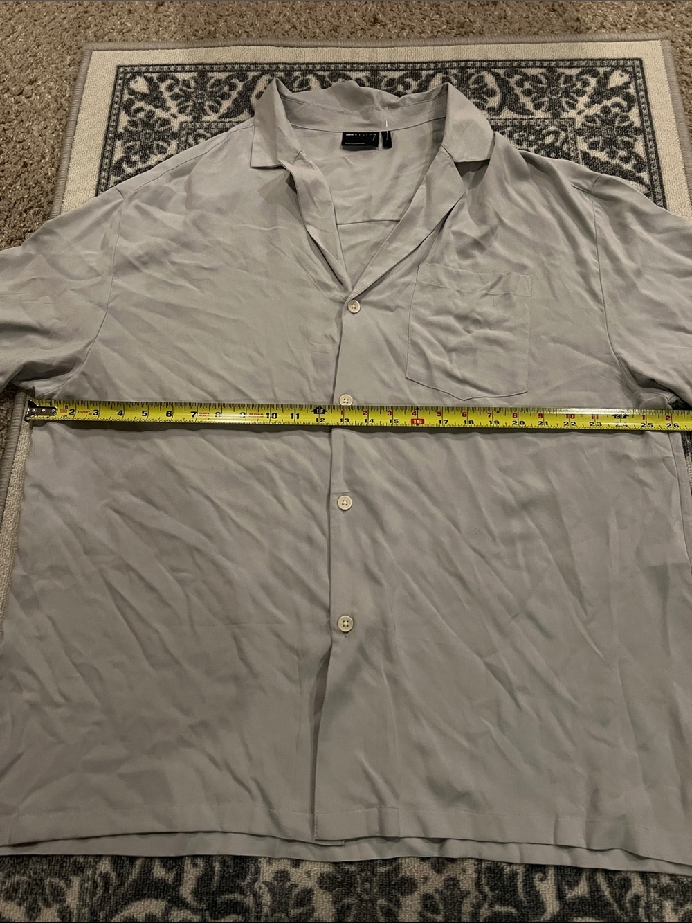 ASOS Men’s Button Up Shirt - Picture 7 of 9